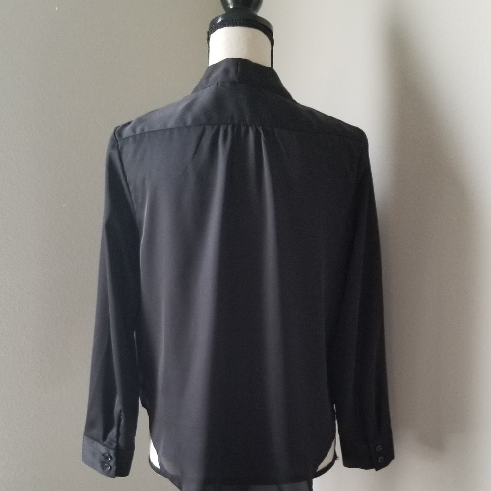 Black blouse - Picture 3 of 4